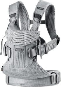 BabyBjörn Baby Carrier One Air, Silver (best infant carrier)