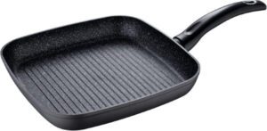 Bergner Orion Forged Aluminum Grill Pan 28x28 cm (best frying steak)