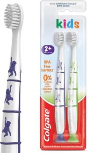Colgate Kids BPA Free Extra Soft Toothbrush (for kids aged 2+)