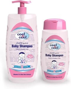 شامبو الأطفال كول آند كول 500 مل + 250 مل مجانًا - خالٍ من الدموع والكحول (افضل انواع الشامبو للاطفال)