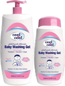 جل غسيل الأطفال كول اند كول (500 مل + 250 مل)