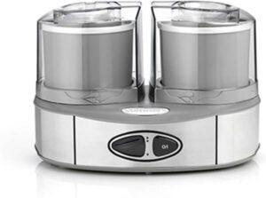 Cuisinart Dual Ice Cream Maker CA-ICE40BCE (best ice cream maker machine for home use)
