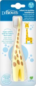 Dr. Brown’s Infant-to-Toddler Toothbrush (Giraffe)