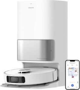 روبوت التنظيف والممسحة دريم L10s الترا مع محطة التنظيف الذاتي (افضل مكنسه ذكيه تكنس وتمسح)