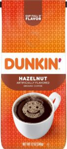 قهوة مطحونة بنكهة البندق من دانكن دونتس (افضل قهوه دانكن)