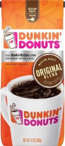 قهوة مطحونة أصلية من Dunkin' Donuts (محمصة متوسطة)