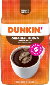 حبوب قهوة كاملة من مزيج دانكن دونتس الأصلي، متوسطة التحميص، 20 أونصة