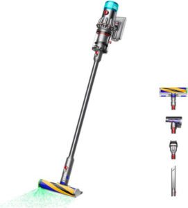 مكنسة دايسون لاسلكية Dyson V12 Detect Slim Fluffy Stick (SV46)