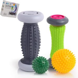 EliaValth Foot Roller for Plantar Fasciitis and Neuropathy (best foot massager)
