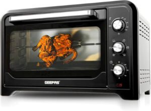 فرن صغير ومشواة سعة 42 لتر من جيباس (افضل فرن كهربائي صغير)