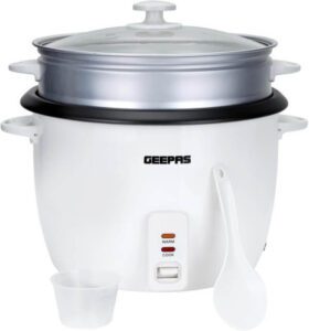 طباخ أرز أوتوماتيكي 3 في 1 من جيباس (افضل طباخة رز)