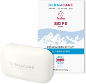 صابون جيرماكير الطبيعي للأطفال مع مستخلص إيدلويس العضوي من جبال الألب