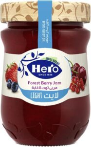 Hero Light Forest Berry Jam 320g (best no sugar jam)