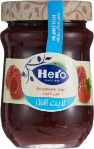 Hero Light Raspberry Jam 320g