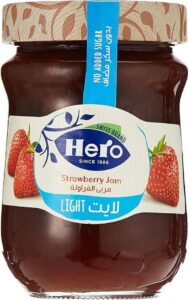 Hero Light Strawberry 320 gm (best no sugar jam)