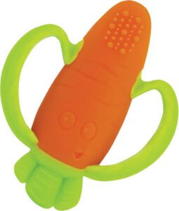 Infantino Good Bites Textured Carrot Teether (Best Baby teether)