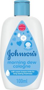 Johnson's Baby Cologne, Morning Dew – 100ml: A Gentle and Refreshing Fragrance for Delicate Baby Skin