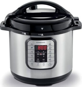 طنجرة ضغط كهربائية 16 في 1 من كينوود، سعة 8 لتر، 1000 وات (افضل قدر كهربائي للطبخ)