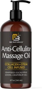 M3 Naturals Anti Cellulite Massage Oil (best massage oil for massage)