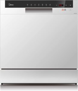 غسالة الأطباق ميديا WQP8-3802F-S (افضل انواع غسالات الصحون)