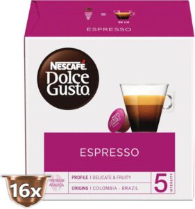 كبسولات قهوة اسبريسو نسكافيه دولتشي غوستو (أفضل نوع قهوة اسبريسو كبسولات)