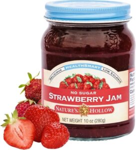 Nature's Hollow Sugar-Free Strawberry Jam Preserves