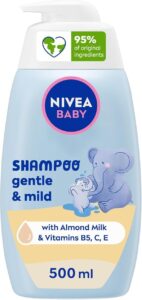 شامبو نيفيا بيبي بيور آند ميلد بنكهة البابونج 500 مل (احسن نوع شامبو للاطفال)