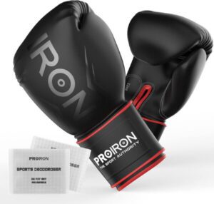 PROIRON Boxing Gloves MMA Punch Bag Training Mitts (best boxing gloves for training)