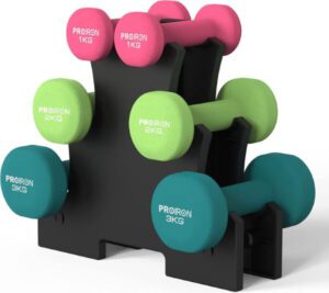 دمبل برويرون نيوبرين - أوزان تمارين ولياقة بدنية (افضل دمبل للمبتدئين)