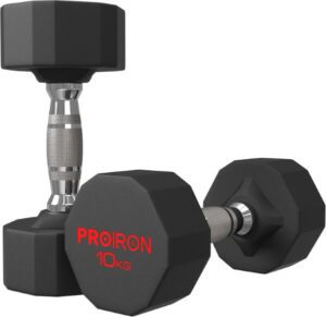 دمبل مطاطي من PROIRON بدون رائحة