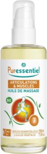 Puressentiel Muscle Relaxing Organic Massage Oil 100ml (best body massage oil)