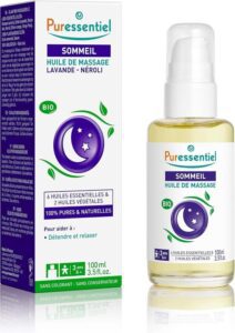 Puressentiel Rest & Relax Organic Massage Oil Lavender 100 ML (good massage oil)