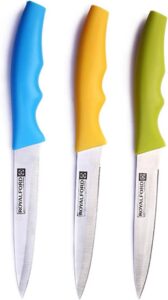 Royalford Stainless Steel Blade Utility Knife Set 3pcs (best knife)