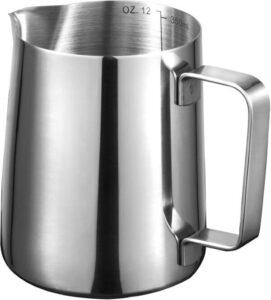 SKY-TOUCH Stainless Steel 350ml Milk Frothing Pitcher (best frothing pitcher)