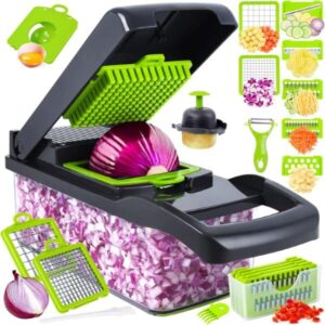 SNIFITAR Vegetable Chopper – 14 in 1 Multifunctional Food Chopper