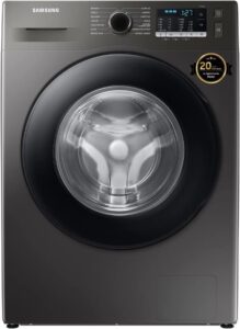 Samsung 8Kg Front Load Washing Machine with EcoBubble, Hygiene Steam, and Digital Inverter Technology (best washing machine)