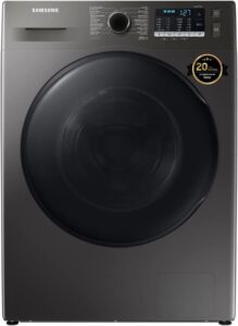 Samsung 8Kg Washer Dryer Combo with Air Wash, Drum Clean, and Bubble Soak (best washing machine and dryer)