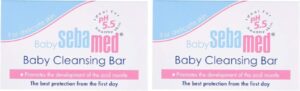 صابونة التنظيف للأطفال من سيباميد، 100 جرام، عبوة من قطعتين (افضل صابون جسم للاطفال)