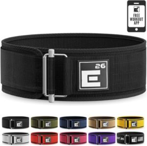 حزام رفع الأثقال Self-Locking Weight Lifting Belt من Element 26 (أفضل حزام رفع الأثقال)