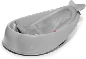 Skip Hop Moby Smart Sling 3-Stage Bathtub Grey (Best baby bathtub)