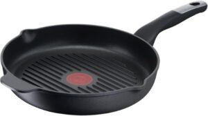 Tefal Grill Pan G6 Unlimited 26 cm Round Grillpan E2294074 (best steak skillet pan)