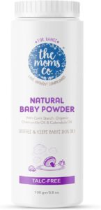 The Moms Co. Talc-Free Natural Baby Powder with Corn Starch 100g