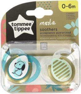 Tommee Tippee Moda Soothers for Newborns (best pacifier for newborns)