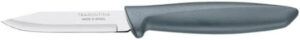 Tramontina Plenus 3 Inches Vegetable and Fruit Knife with Stainless Steel Blade and Gray Polypropylene Handle